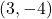Rendered by QuickLaTeX.com (3, -4)